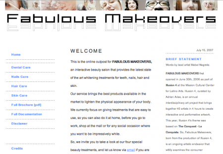 Project's website
